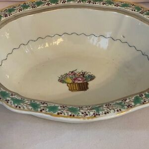 Antique Early 19th century Chinese Export Porcelain serving platter